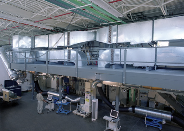 Laboratory setup for RTU performance characterization at NREL